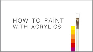 how to paint with acrylics learn to paint online learning