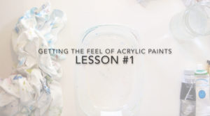 getting the feel of acrylic paints lesson video janet bright acrylic muse teachers pay teachers